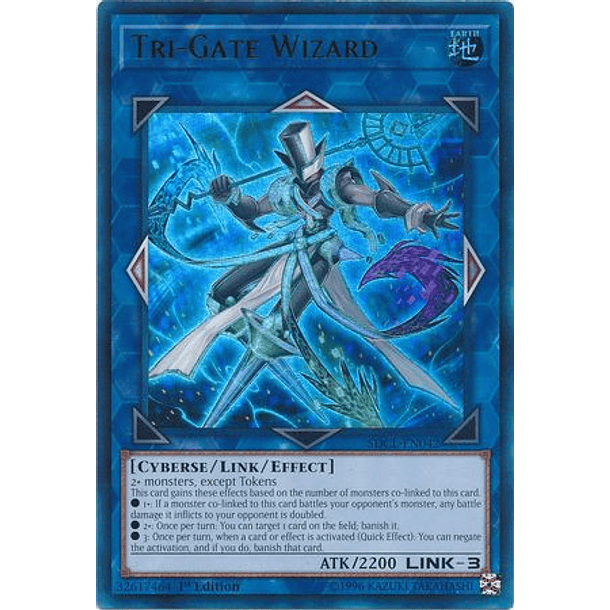 Tri-Gate Wizard - SDCL-EN042 - Ultra Rare 