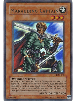 Marauding Captain - LOD-018 - Ultra Rare 