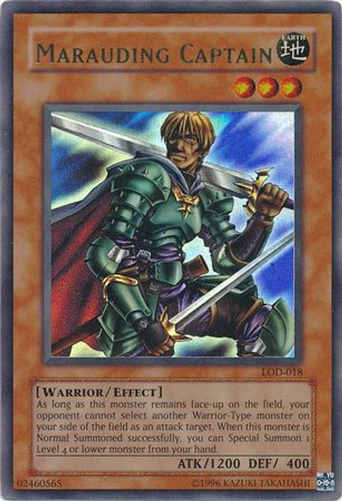 Marauding Captain - LOD-018 - Ultra Rare 