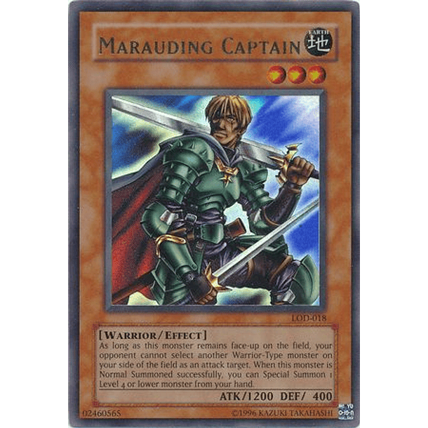 Marauding Captain - LOD-018 - Ultra Rare 