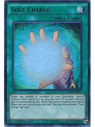 Soul Charge - DRL3-EN051 - Ultra Rare 