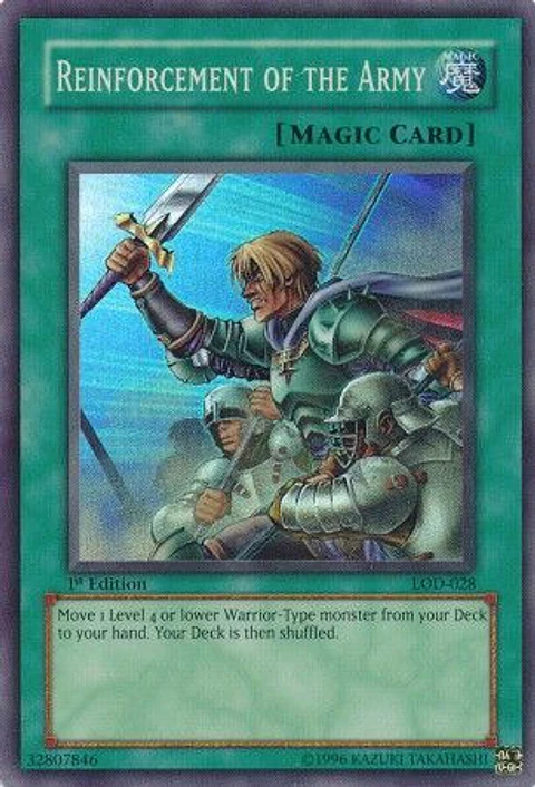 Reinforcement of the Army - LOD-028 - Super Rare