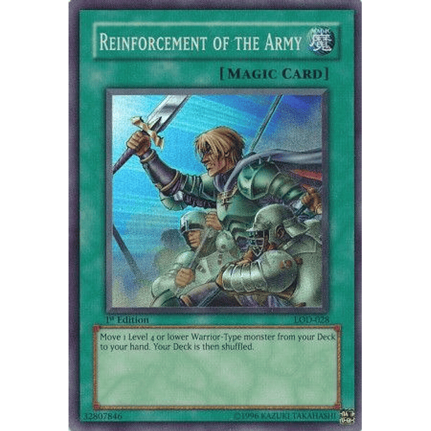 Reinforcement of the Army - LOD-028 - Super Rare