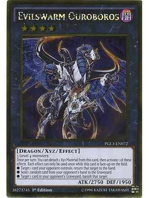 Evilswarm Ouroboros - PGL3-EN072 - Gold Rare 