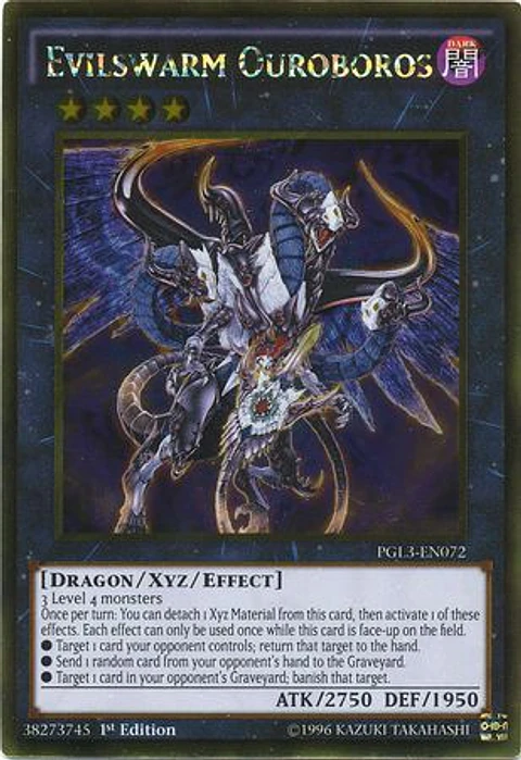 Evilswarm Ouroboros - PGL3-EN072 - Gold Rare 