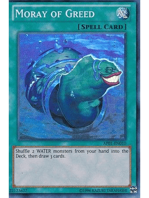 Moray of Greed - AP01-EN010 - Super Rare (Español)