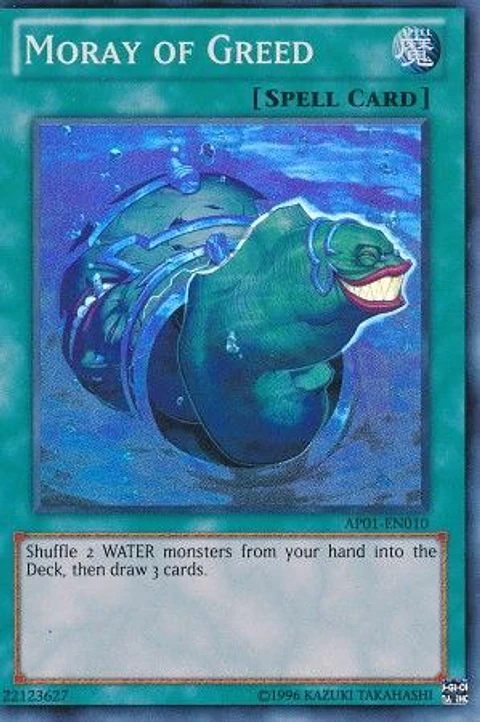 Moray of Greed - AP01-EN010 - Super Rare (Español)