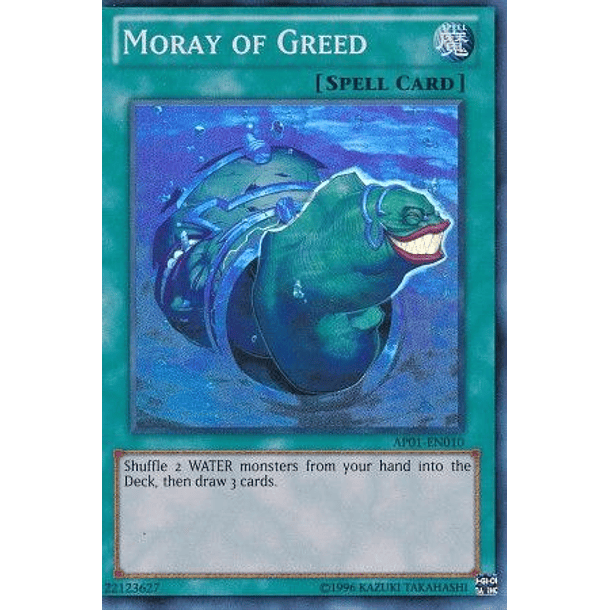 Moray of Greed - AP01-EN010 - Super Rare (Español)