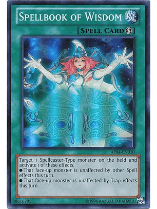 Spellbook of Wisdom - AP04-EN010 - Super Rare (español)