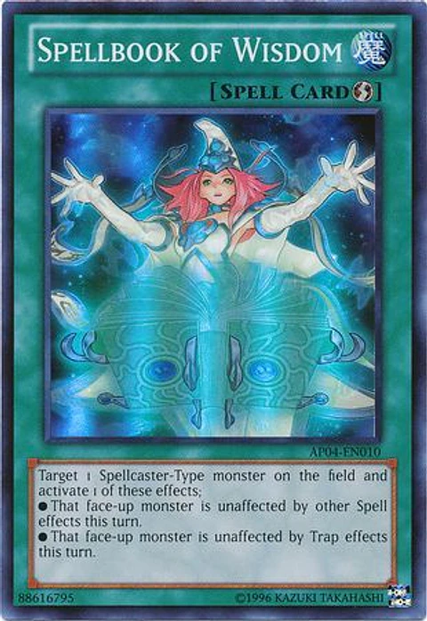 Spellbook of Wisdom - AP04-EN010 - Super Rare (español)