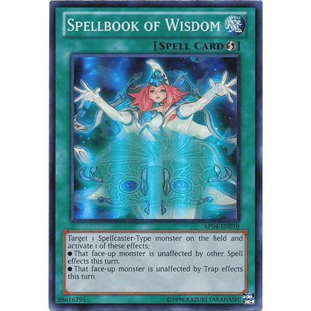 Spellbook of Wisdom - AP04-EN010 - Super Rare (español)