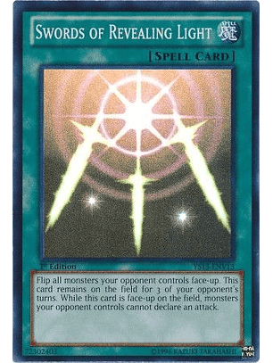 Swords of Revealing Light - YS13-ENV13 - Super Rare 