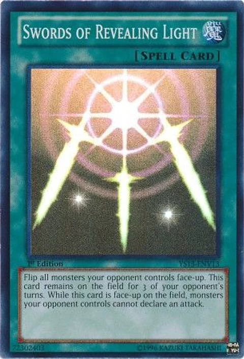 Swords of Revealing Light - YS13-ENV13 - Super Rare 