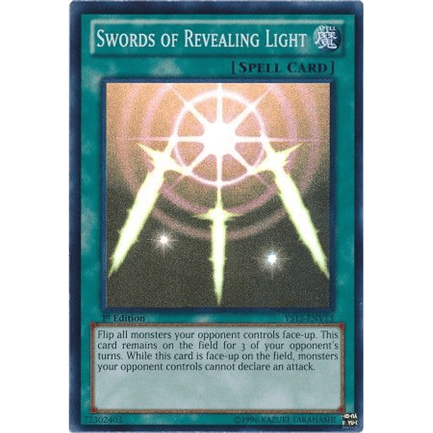 Swords of Revealing Light - YS13-ENV13 - Super Rare 