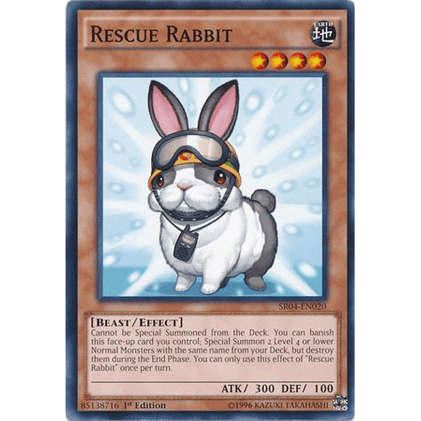 Rescue Rabbit - SR04-EN020 - Common  