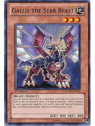 Gallis the Star Beast - RYMP-EN013 - Common