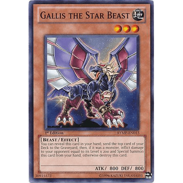 Gallis the Star Beast - RYMP-EN013 - Common