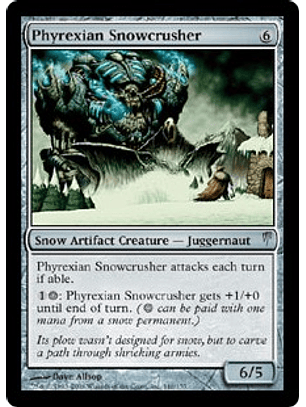 Phyrexian Snowcrusher - CLS - U 
