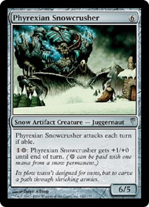 Phyrexian Snowcrusher - CLS - U 