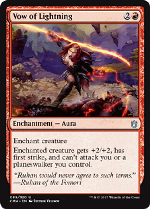 Vow of Lightning - CMA - U 