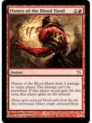 Flames of the Blood Hand - BOK - U 