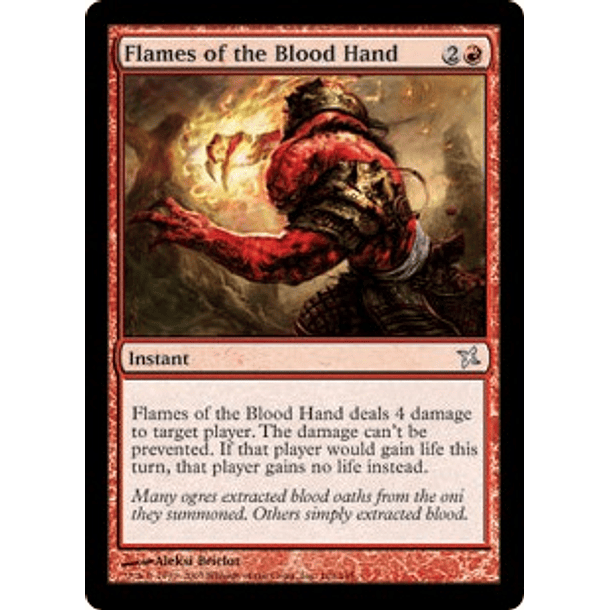 Flames of the Blood Hand - BOK - U 