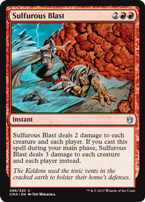 Sulfurous Blast - CMA - U 