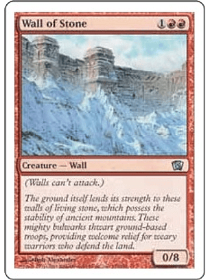 Wall of Stone - 8TH - U 