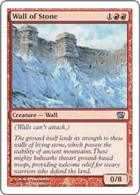 Wall of Stone - 8TH - U 