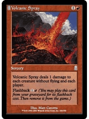 Volcanic Spray - ODS - U 