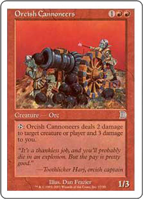 Orcish Cannoneers - DMS - U 