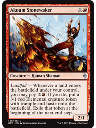 Akoum Stonewaker - BFZ - U 