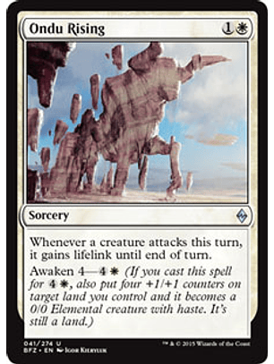 Ondu Rising - BFZ - U 
