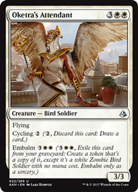 Oketra's Attendant - AKH - U 