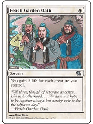 Peach Garden Oath - 8TH - U 