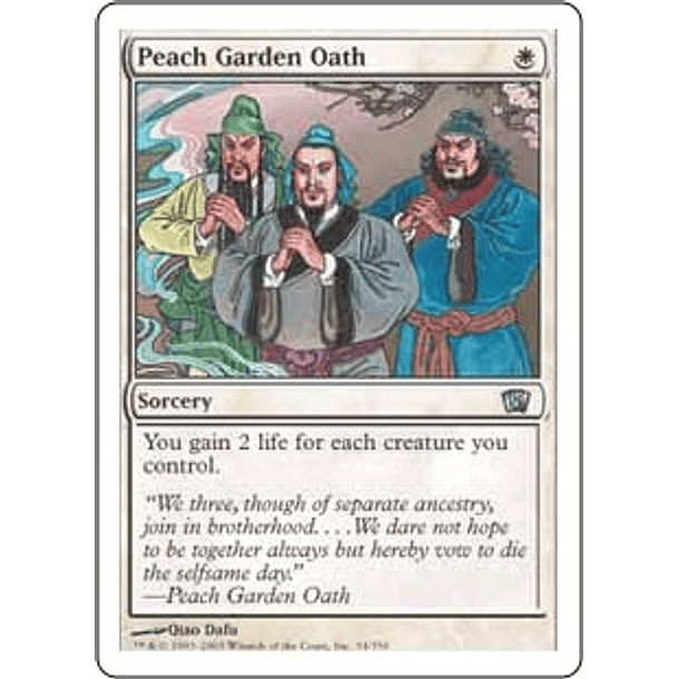 Peach Garden Oath - 8TH - U 