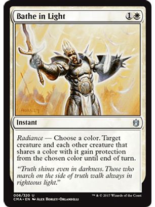 Bathe in Light - CMA - U 