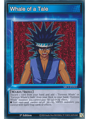 Whale of a Tale - SBC1-ENS03 - Common
