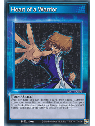 Heart of a Warrior - SBC1-ENS10 - Common