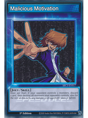 Malicious Motivation - SBC1-ENS17 - Common