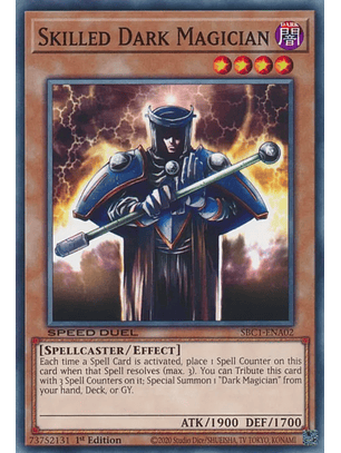 Skilled Dark Magician - SBC1-ENA02 - Common