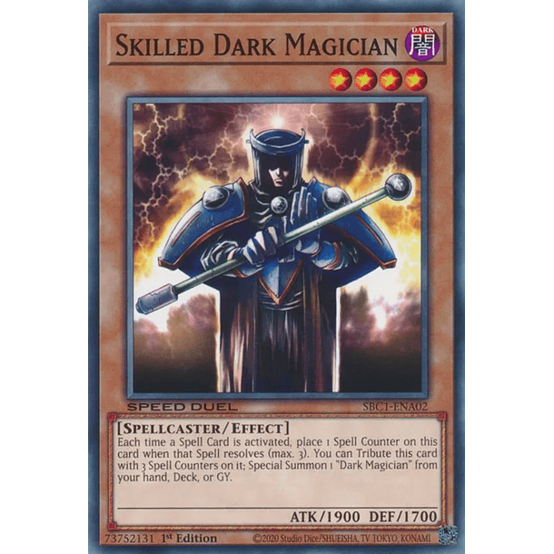 Skilled Dark Magician - SBC1-ENA02 - Common