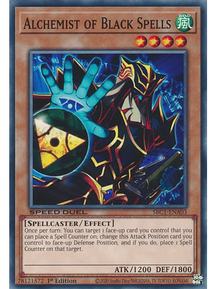 Alchemist of Black Spells - SBC1-ENA03 - Common