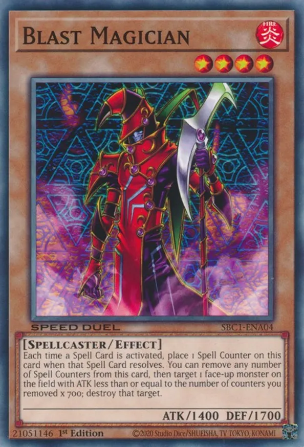 Blast Magician - SBC1-ENA04 - Common 1