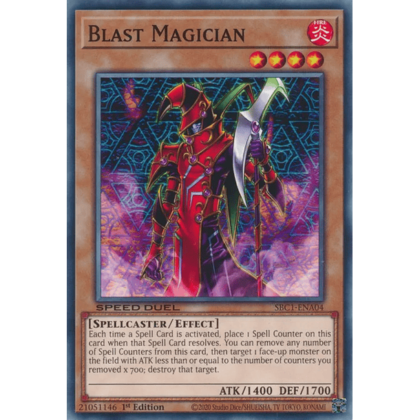 Blast Magician - SBC1-ENA04 - Common