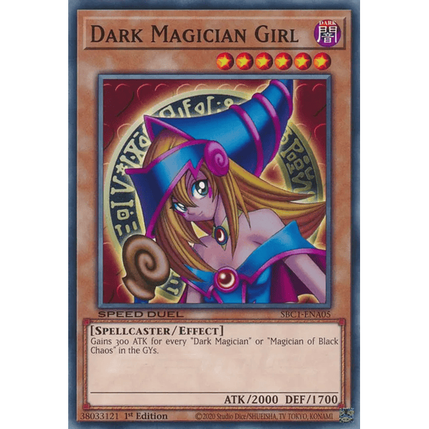 Dark Magician Girl - SBC1-ENA05 - Common