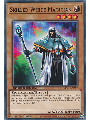 Skilled White Magician - SBC1-ENA07 - Common