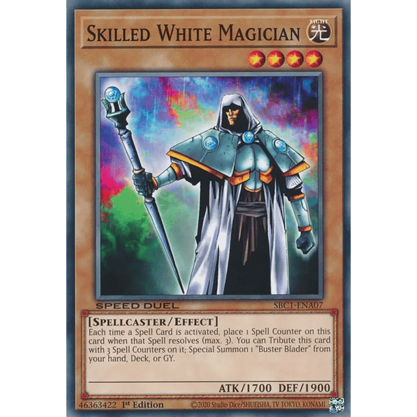 Skilled White Magician - SBC1-ENA07 - Common