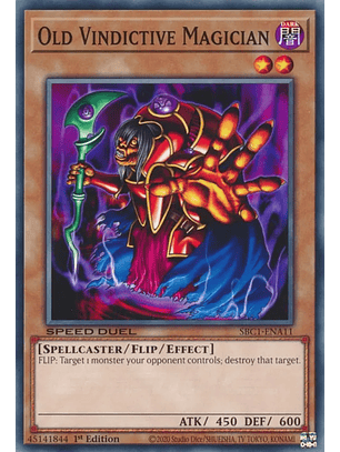 Old Vindictive Magician - SBC1-ENA11 - Common