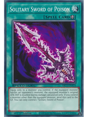 Solitary Sword of Poison - SBC1-ENA14 - Common